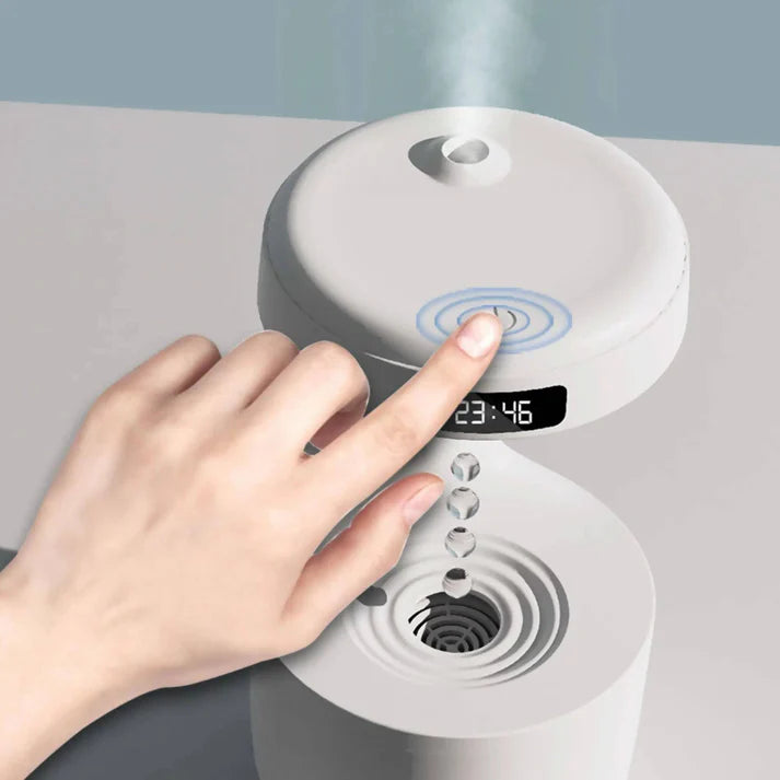 USB Antigravity Humidifier and Diffuser with LED
