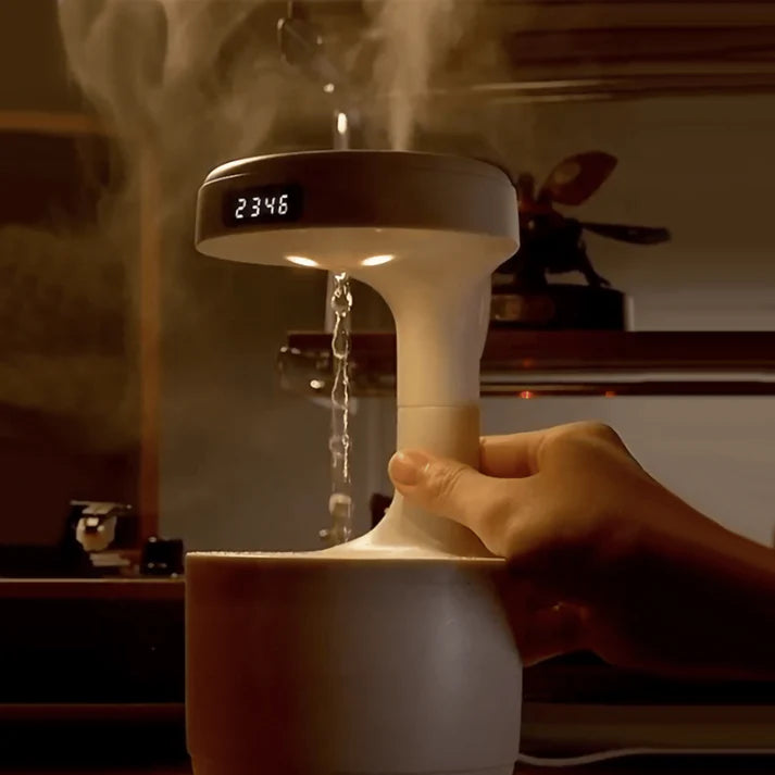 USB Antigravity Humidifier and Diffuser with LED